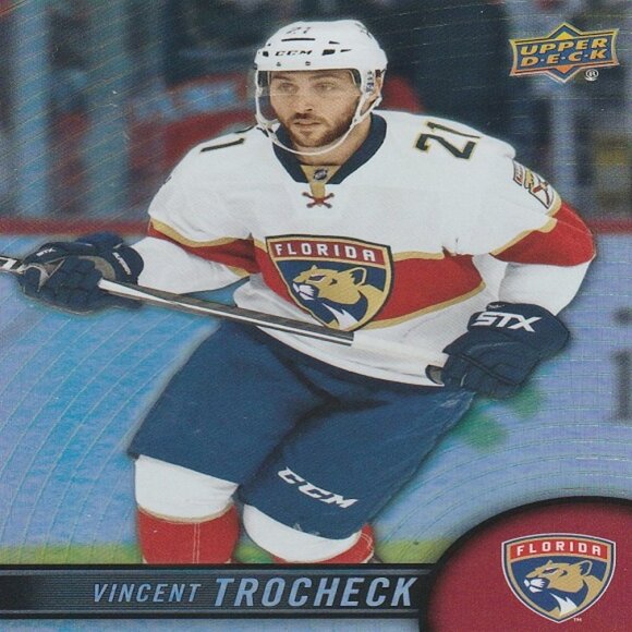 Vincent Trocheck (Florida Panthers) - Lot Of 4 Florida Panthers NHL Hockey Cards - Picture 2 of 5